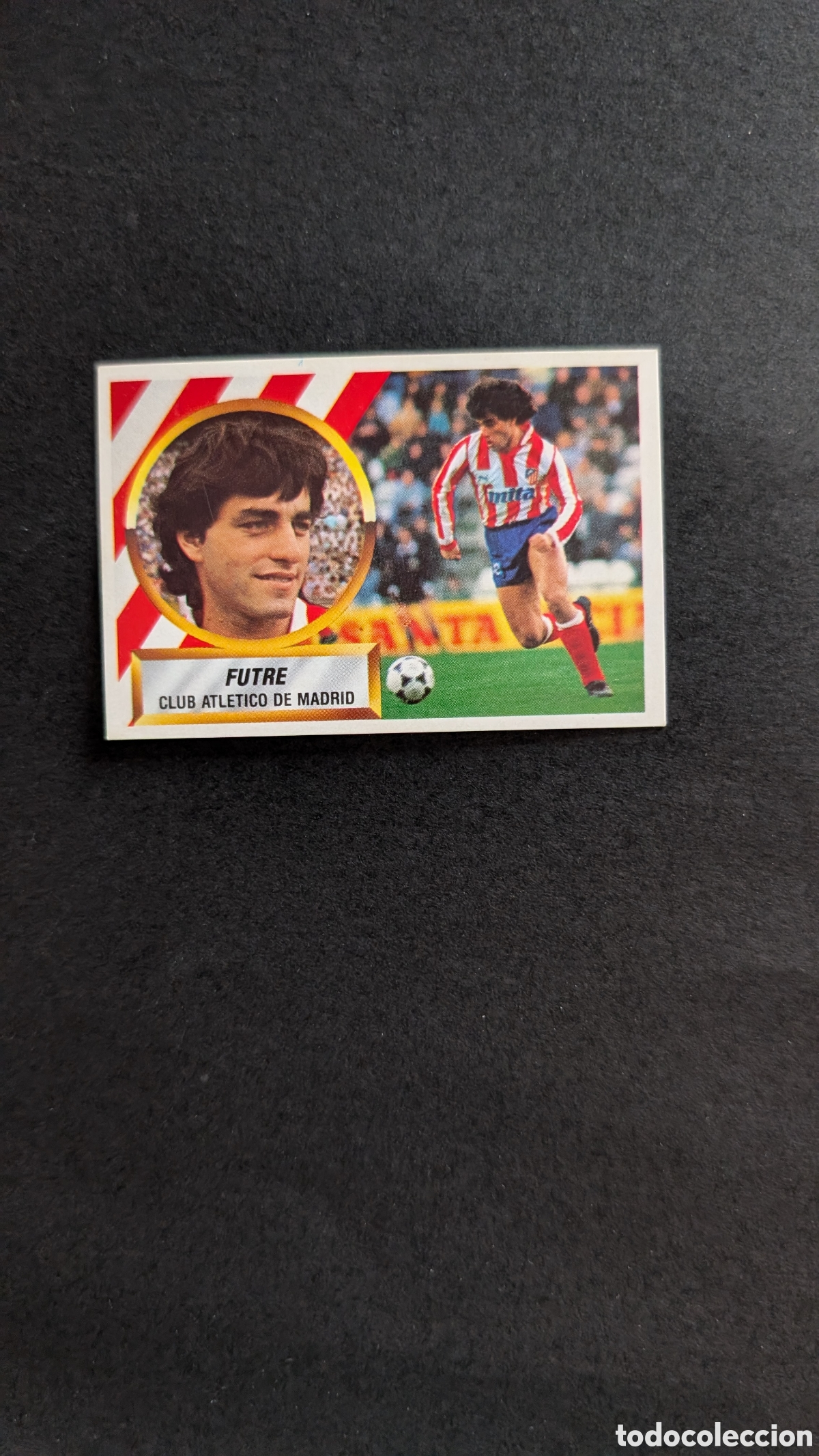 Cromos de f&uacute;tbol: L1 FUTRE ATLETICO MADRID LIGA ESTE 1988/89 88 89 NUNCA PEGADO SIN PEGAR