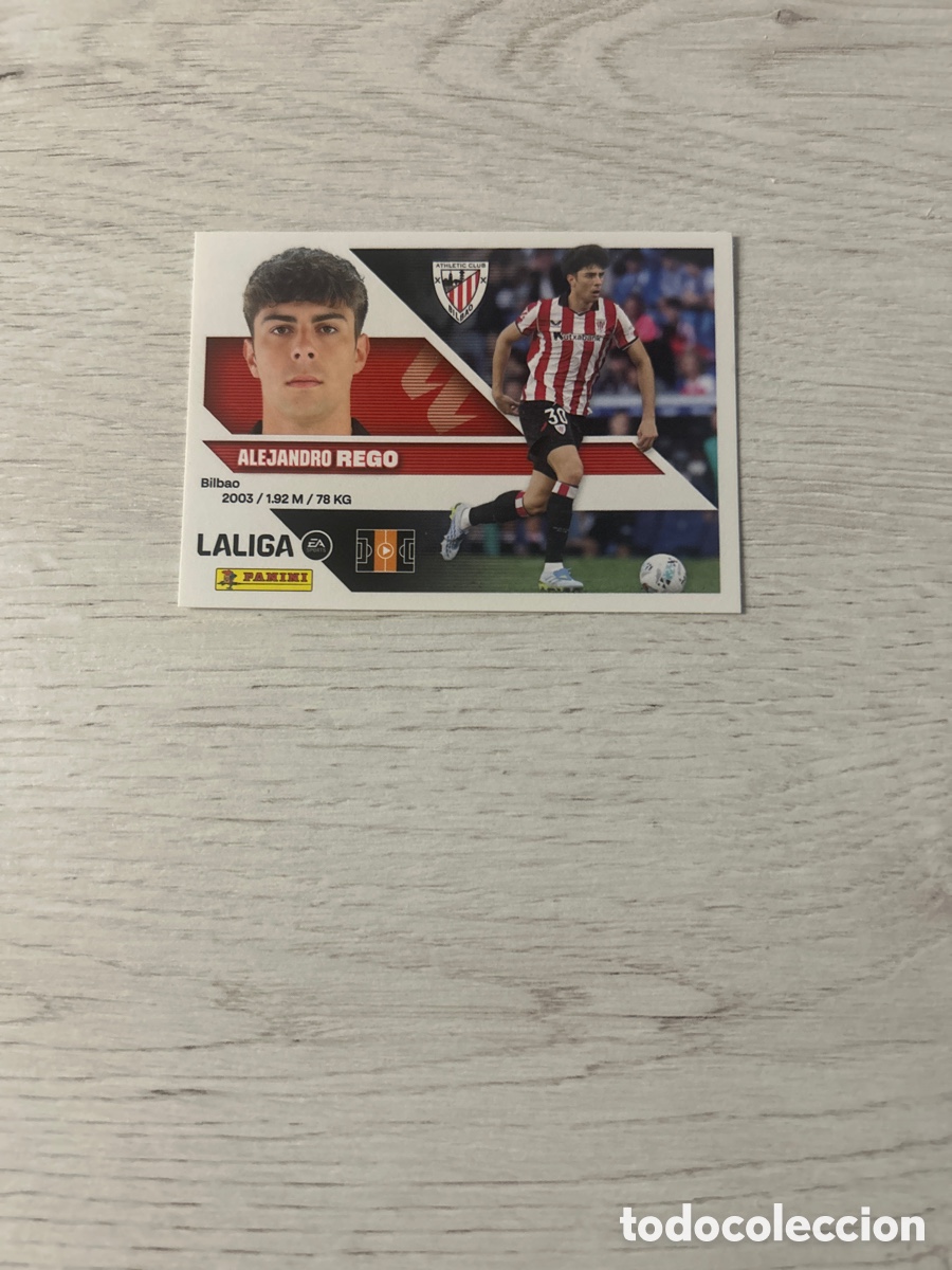 Cromos de f&uacute;tbol: Rego 12 Athletic Club Liga Este 2026/27 26-27 Panini