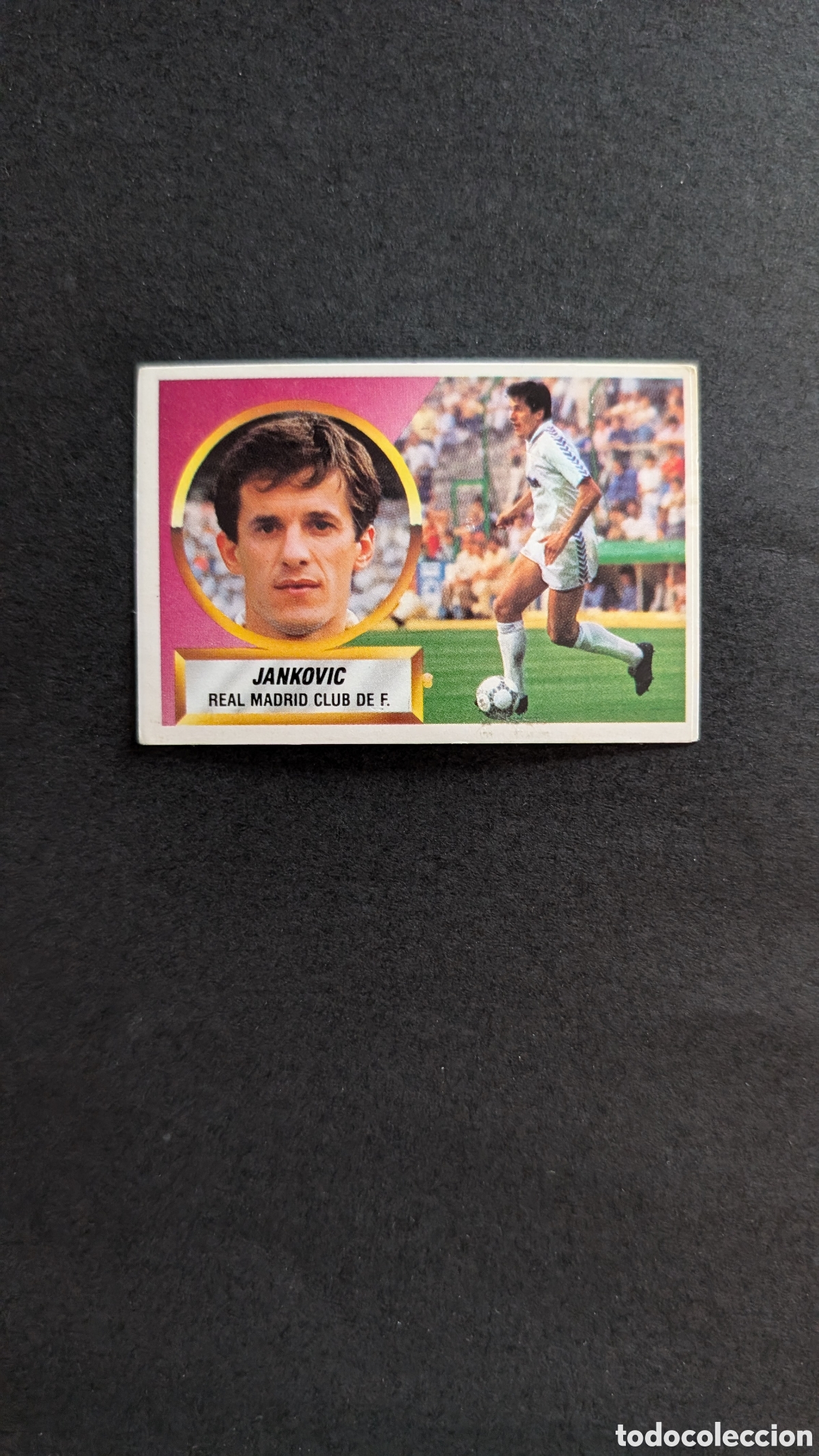 Cromos de f&uacute;tbol: L1 JANKOVIC BAJA REAL MADRID LIGA ESTE 1988/89 88 89 NUNCA PEGADO SIN PEGAR