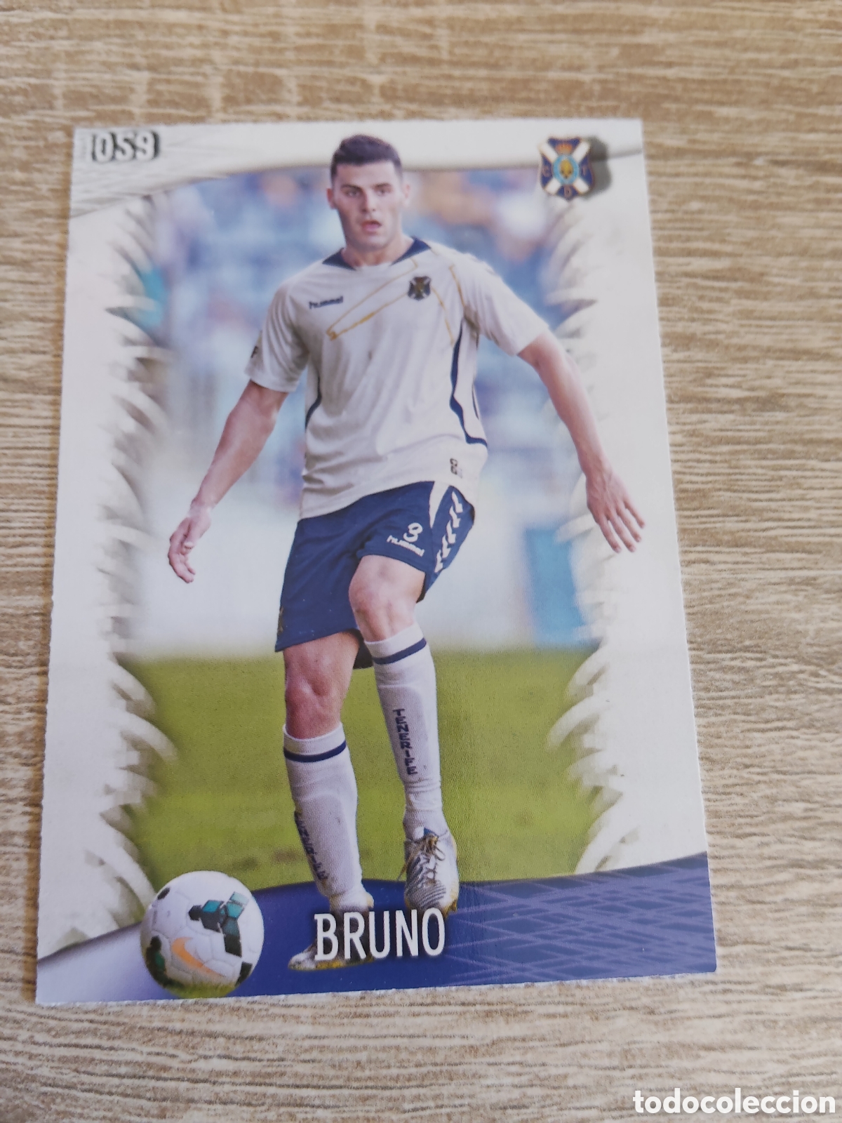 Cromos de f&uacute;tbol: Mundicromo las fichas de la liga 2014 1059 Bruno Tenerife
