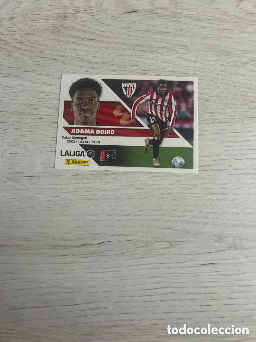 Cromos de f&uacute;tbol: Adama Boiro 9B 9 B Athletic Club Liga Este 2026/27 26-27 Panini