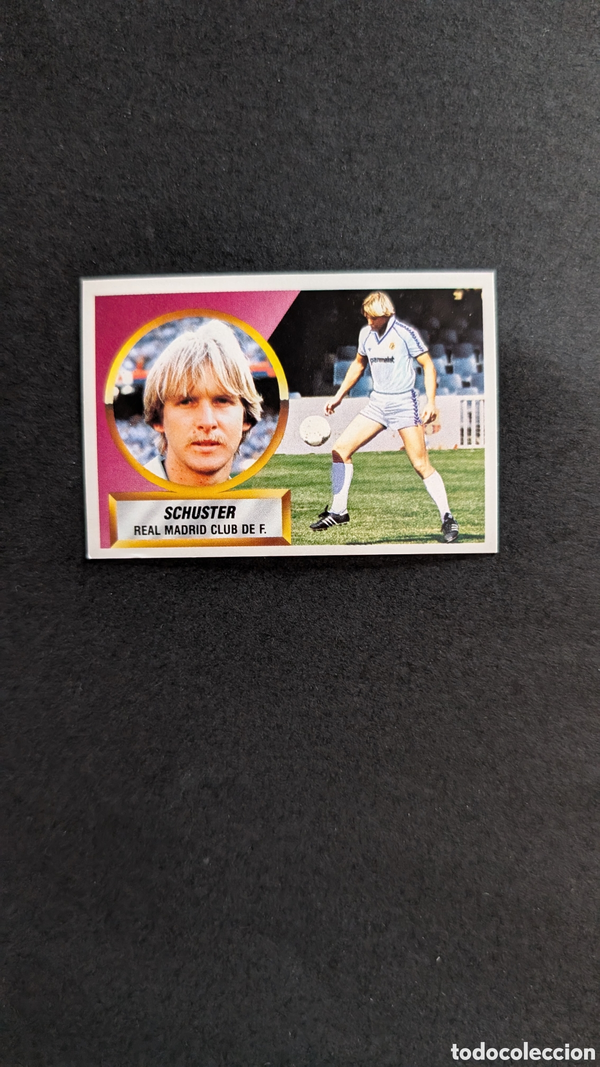 Cromos de f&uacute;tbol: L1 SCHUSTER REAL MADRID LIGA ESTE 1988/89 88 89 NUNCA PEGADO SIN PEGAR