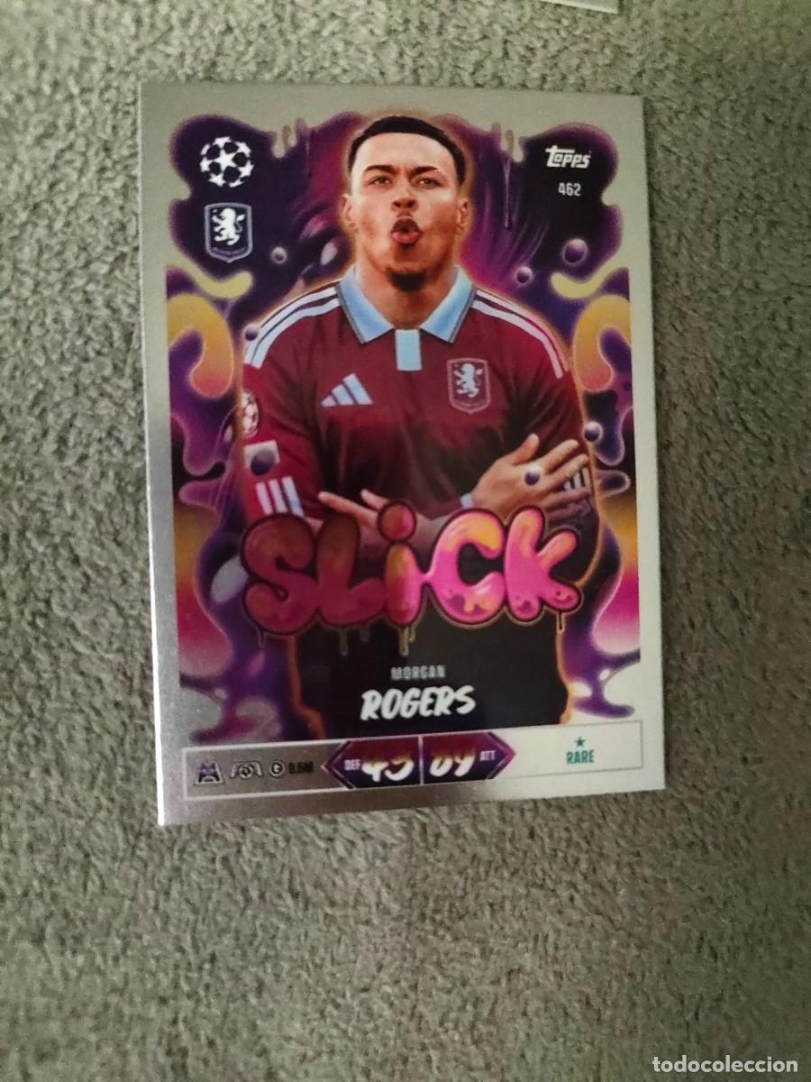 Cromos de f&uacute;tbol: 462 MATCH ATTAX 26/27 MORGAN ROGERS ASTON VILLA SLICK 2026 2027 TOPPS UCC AAU