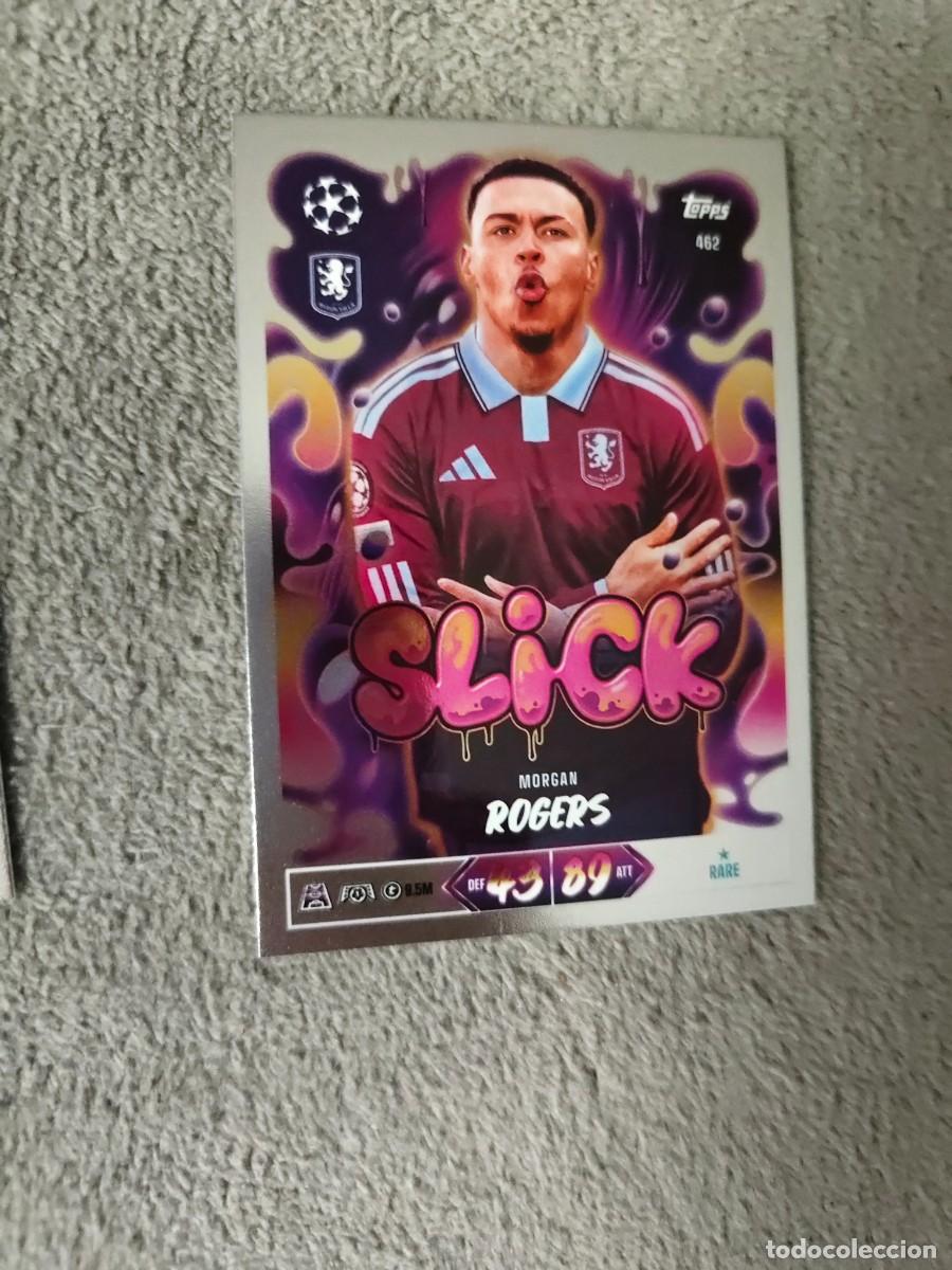 Cromos de f&uacute;tbol: 462 MATCH ATTAX 26/27 MORGAN ROGERS ASTON VILLA SLICK 2026 2027 TOPPS UCC AAU