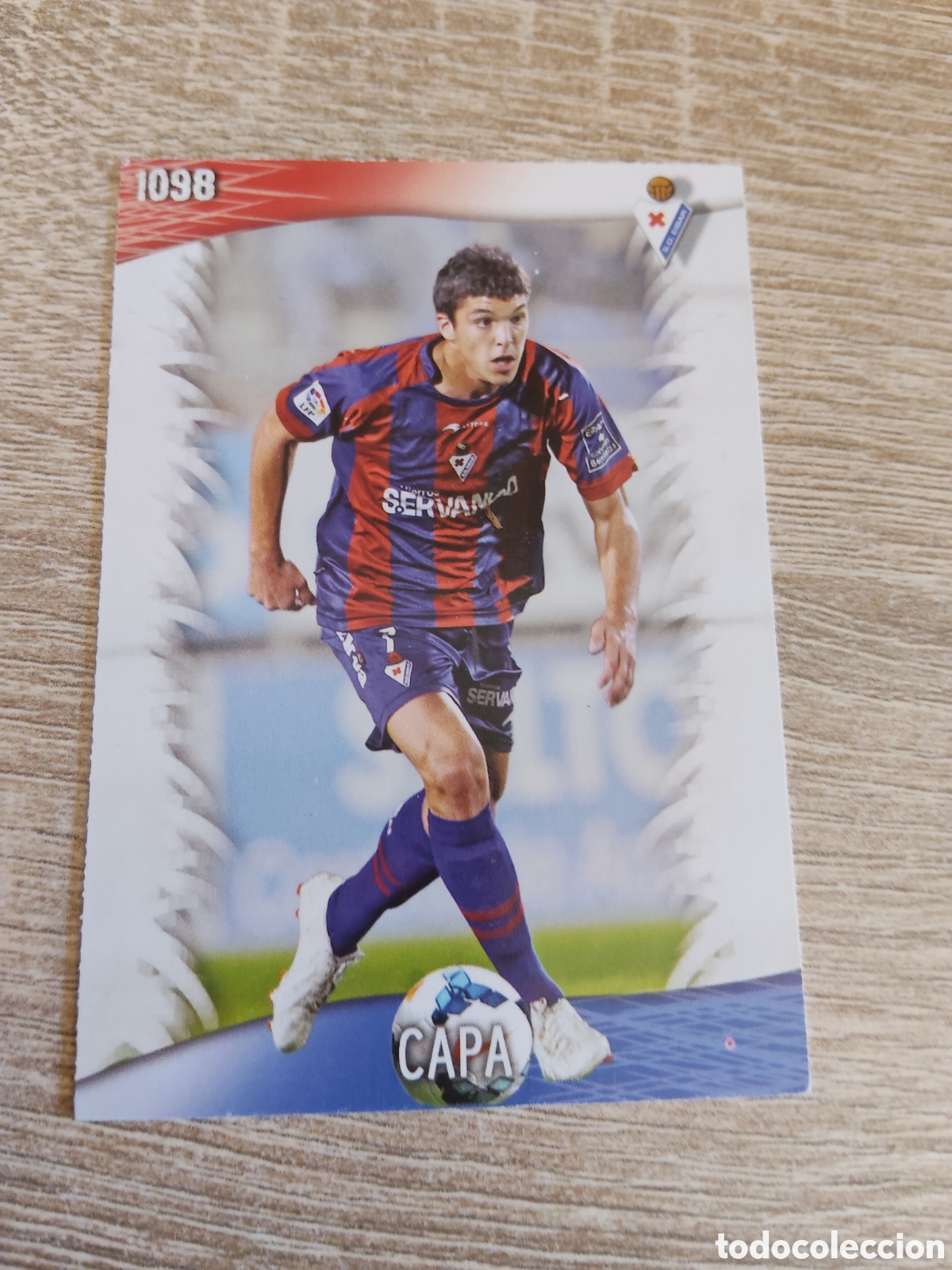 Cromos de f&uacute;tbol: Mundicromo las fichas de la liga 2014 1098 Capa Eibar