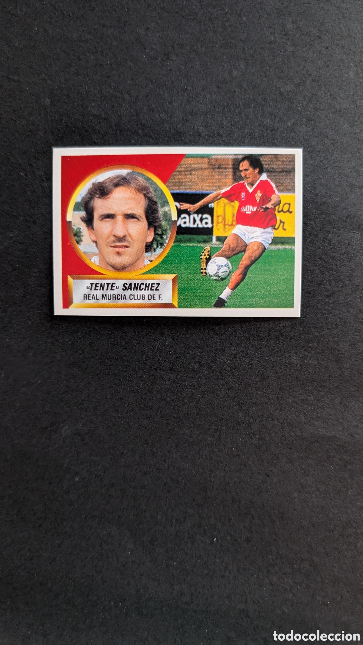 Cartes &agrave; collectionner de Football: L1 TENTE SANCHEZ MURCIA BAJA LIGA ESTE 1988/89 88 89 NUNCA PEGADO SIN PEGAR
