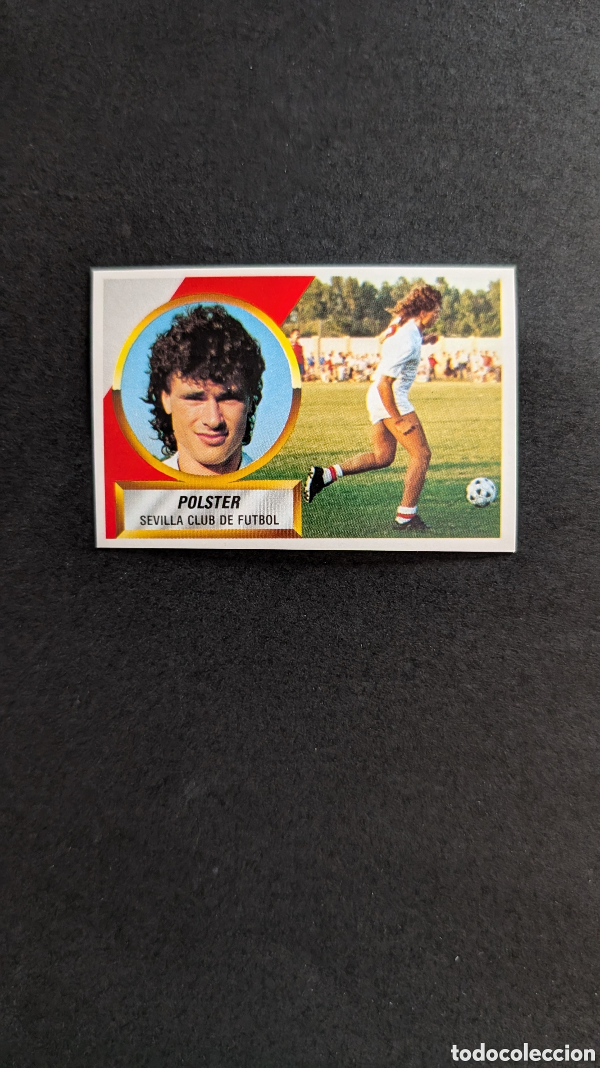 Fu&szlig;ball-Sticker: L1 POLSTER SEVILLA LIGA ESTE 1988/89 88 89 NUNCA PEGADO SIN PEGAR