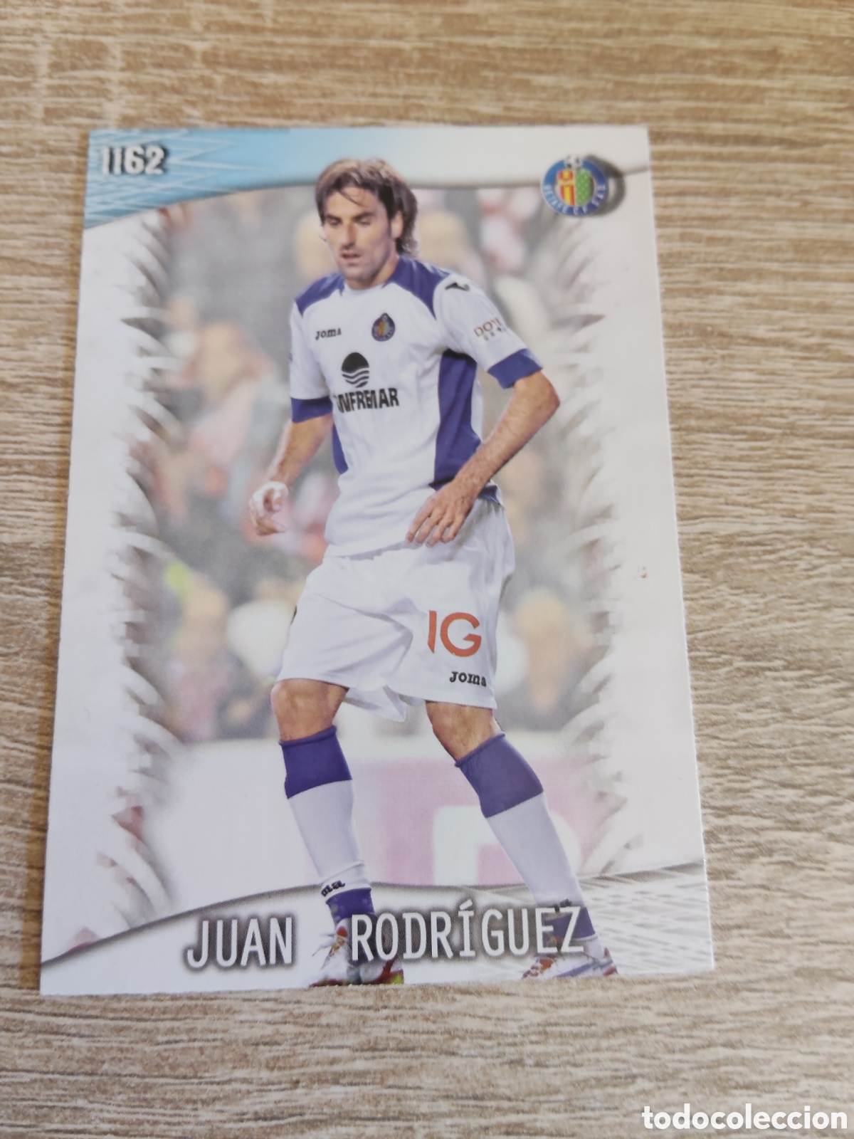 Cromos de f&uacute;tbol: Mundicromo las fichas de la liga 2014 1162 Juan Rodr&iacute;guez Getafe