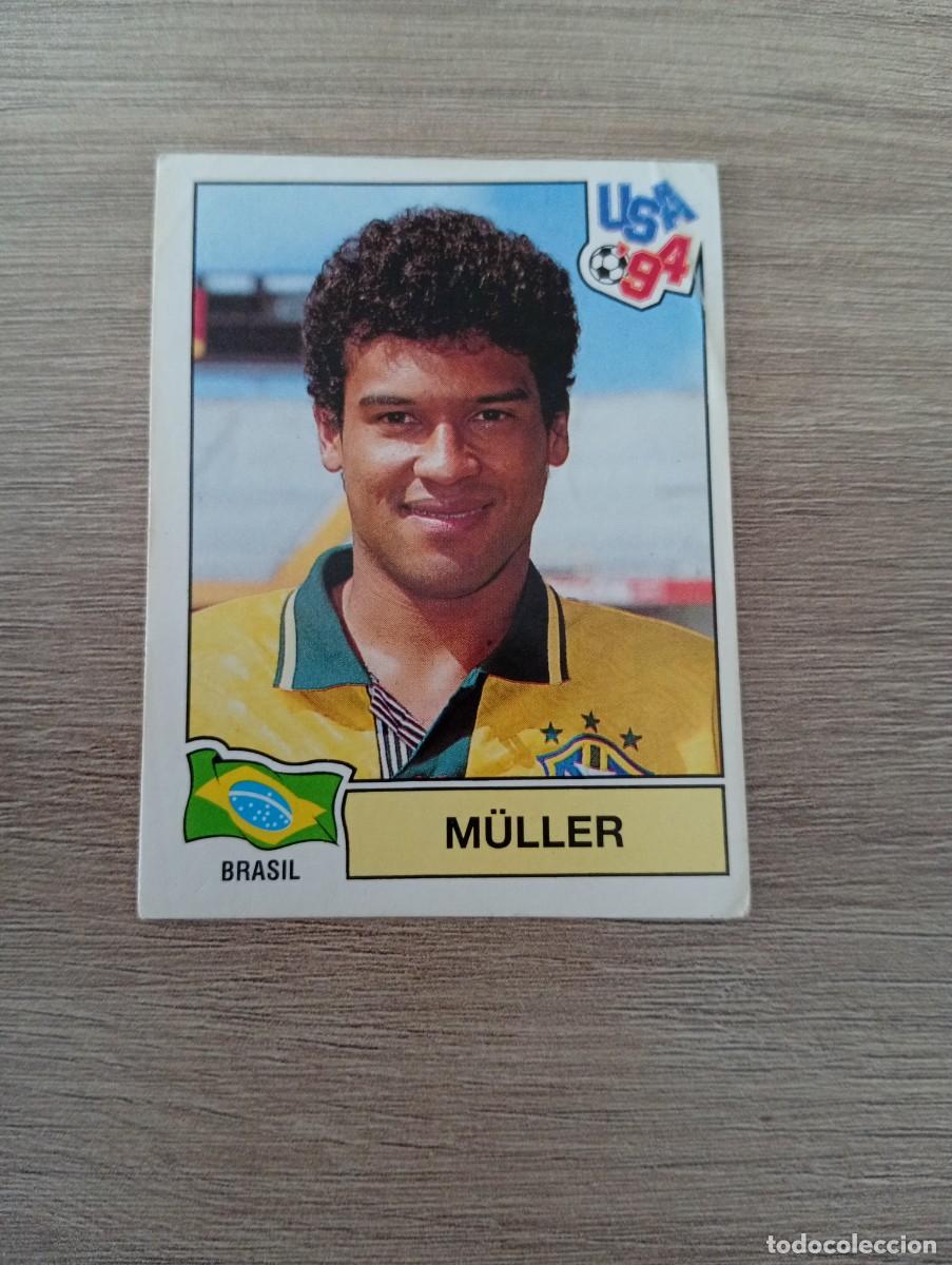 Cromos de f&uacute;tbol: MULLER 108 BRASIL MUNDIAL USA 94 1994 SIN PEGAR NUNCA PEGADO