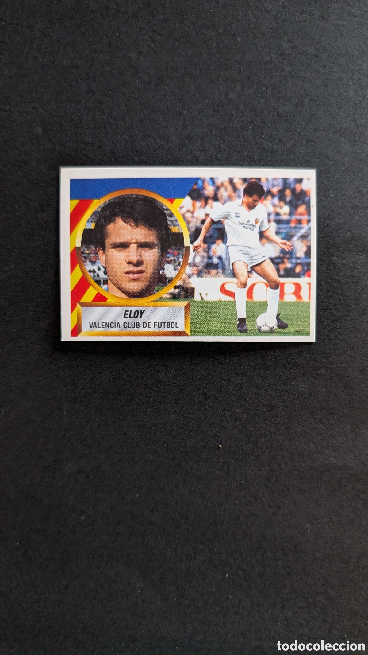 Fu&szlig;ball-Sticker: L1 ELOY VALENCIA LIGA ESTE 1988/89 88 89 NUNCA PEGADO SIN PEGAR