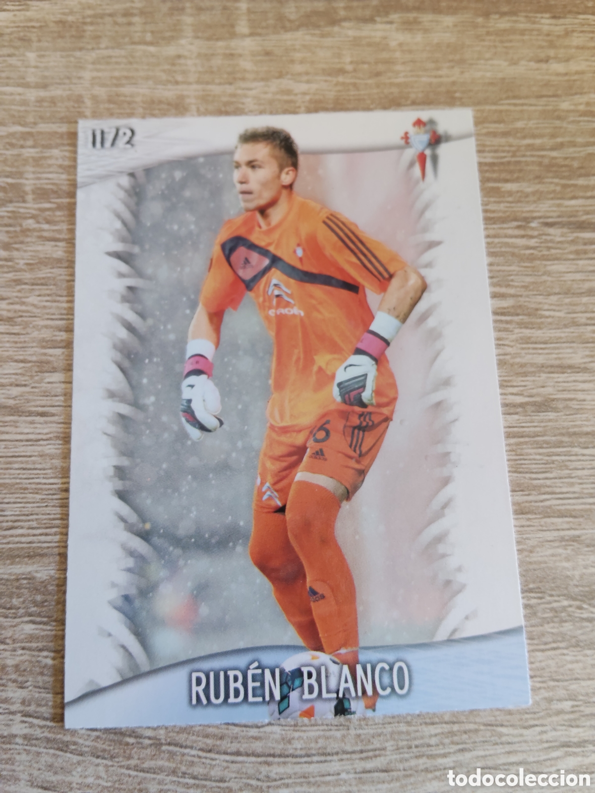 Cromos de f&uacute;tbol: Mundicromo las fichas de la liga 2014 1172 Rub&eacute;n Blanco Celta de Vigo