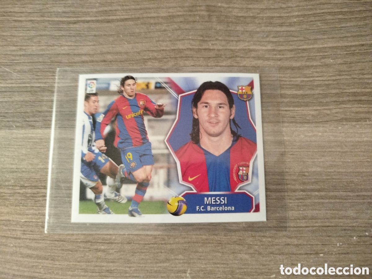 Football Stickers: Liga Este 2008/09.F.C.BARCELONA.MESSI
