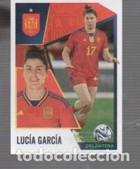 Cromos de f&uacute;tbol: CRONO VAMOS SELECCI&Oacute;N ESPA&Ntilde;OLA LUCIA GARCIA N&ordm; 59 EDIT&Oacute; CARREFOUR Y PANINI SIN PEGAR
