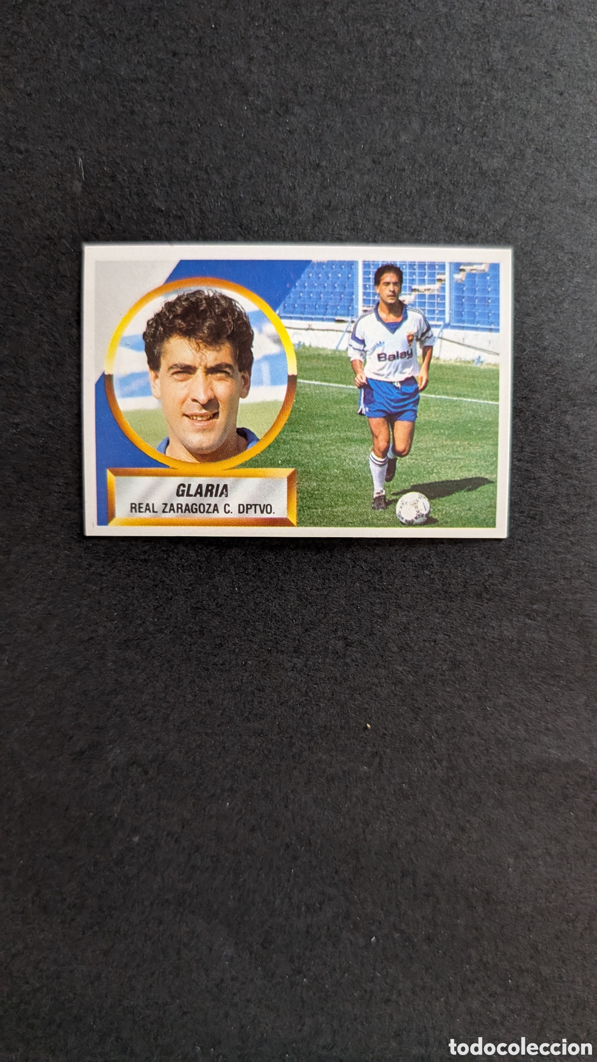 Cromos de f&uacute;tbol: L1 GLARIA ZARAGOZA LIGA ESTE 1988/89 88 89 NUNCA PEGADO SIN PEGAR