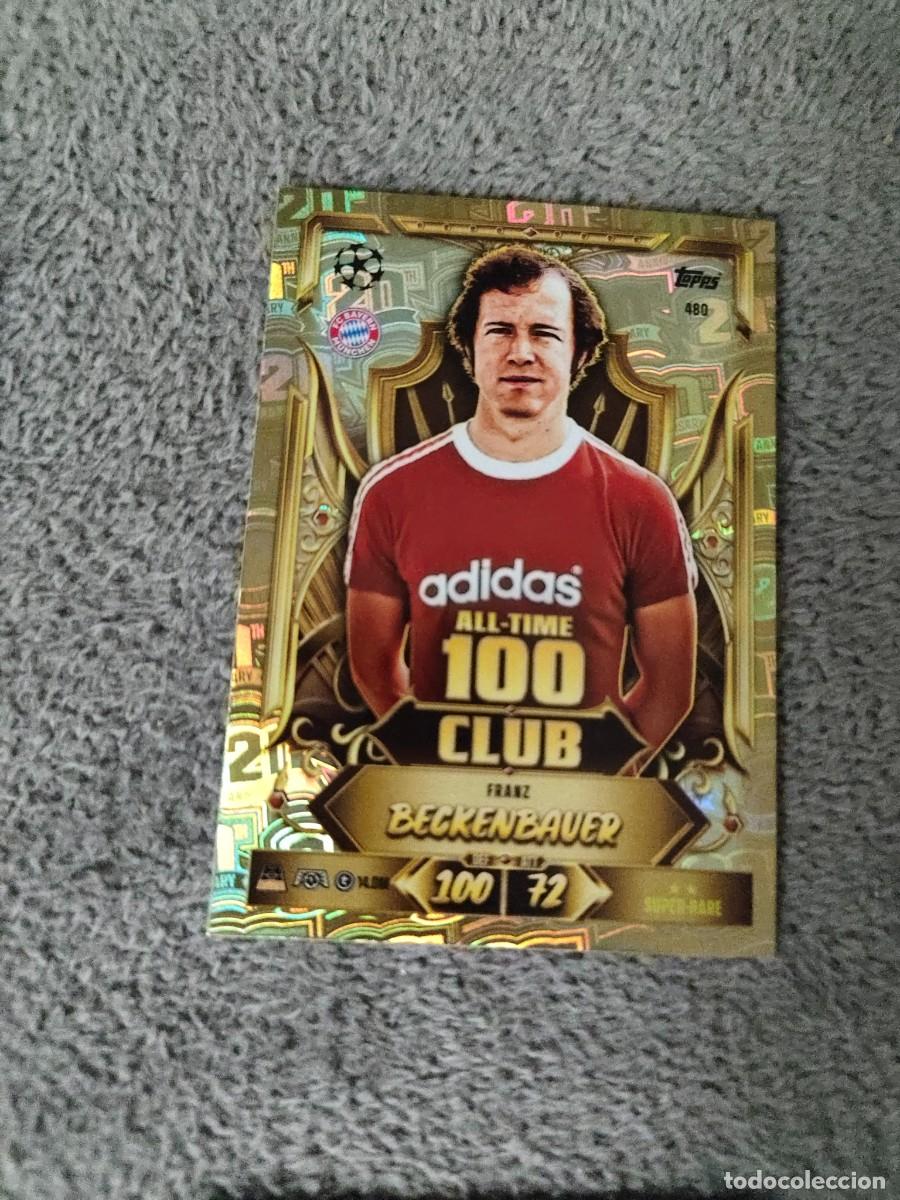 Cromos de f&uacute;tbol: 480 MATCH ATTAX 26/27 FRANZ BECKENBAUER BAYERN MUNCHEN MUNICH ALL-TIME 100 CLUB 2026 2027 TOPPS UCC