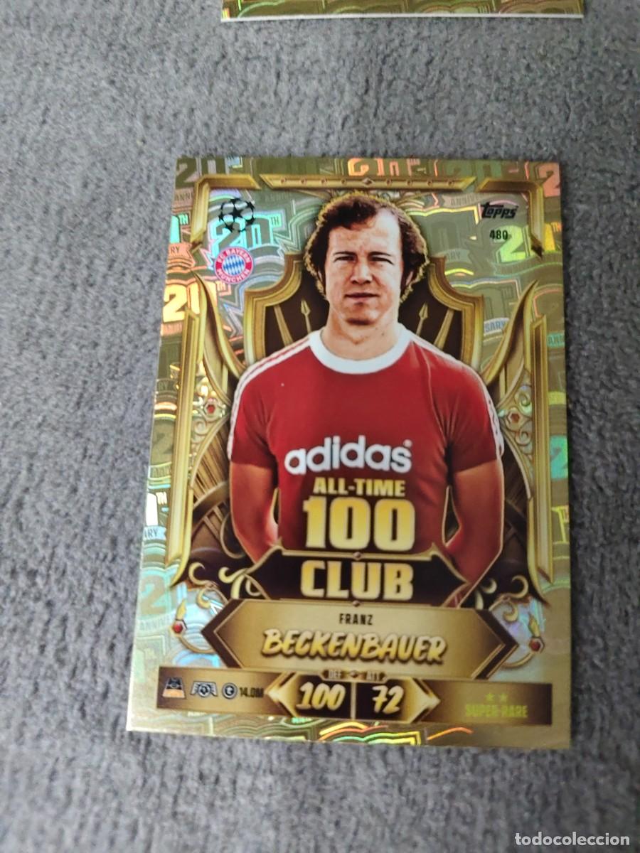 Cromos de f&uacute;tbol: 480 MATCH ATTAX 26/27 FRANZ BECKENBAUER BAYERN MUNCHEN MUNICH ALL-TIME 100 CLUB 2026 2027 TOPPS UCC