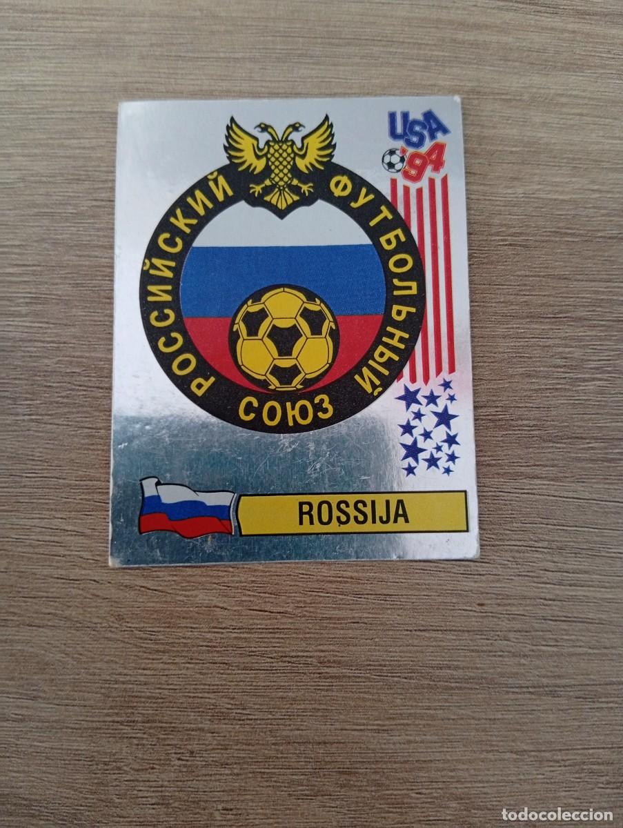 Cromos de f&uacute;tbol: ESCUDO RUSIA 115 MUNDIAL USA 94 1994 SIN PEGAR NUNCA PEGADO