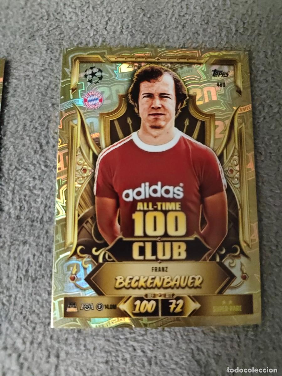 Cromos de f&uacute;tbol: 480 MATCH ATTAX 26/27 FRANZ BECKENBAUER BAYERN MUNCHEN MUNICH ALL-TIME 100 CLUB 2026 2027 TOPPS UCC