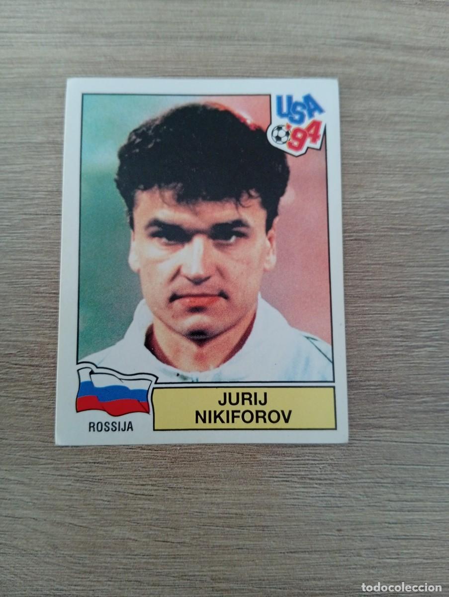 Football Stickers: JURIJ NIKIFOROV 116 RUSIA MUNDIAL USA 94 1994 SIN PEGAR NUNCA PEGADO