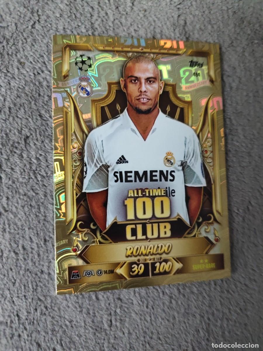Football Stickers: 484 MATCH ATTAX 26/27 RONALDO REAL MADRID CF ALL-TIME 100 CLUB 2026 2027 TOPPS UCC AAU