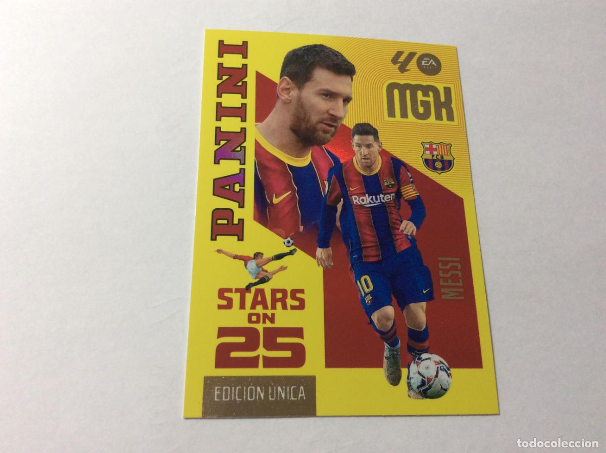 Football Stickers: Messi FC Barcelona Stars on 25 MGK 2026/27 2026 2027 Panini