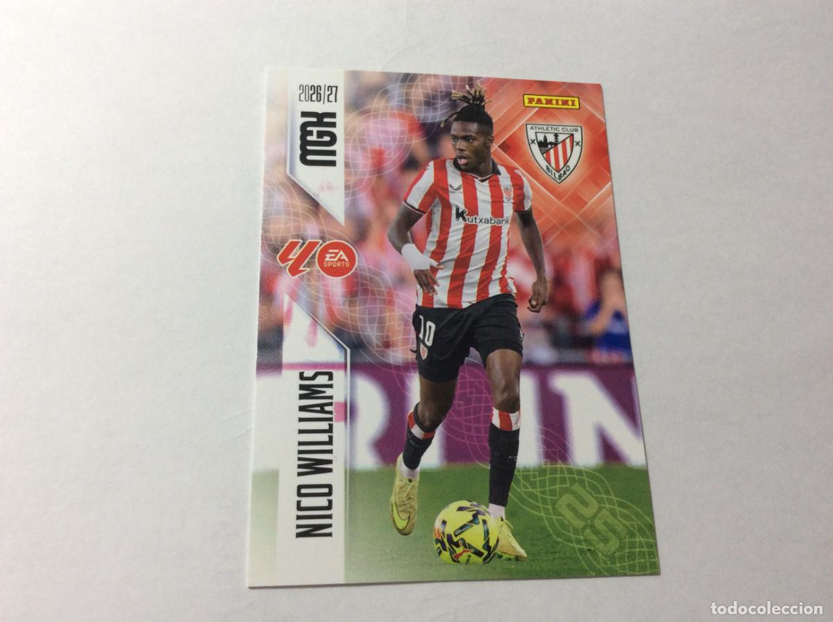 Football Stickers: Nico Williams Athletic Bilbao MGK 2026/27 2026 2027 Panini