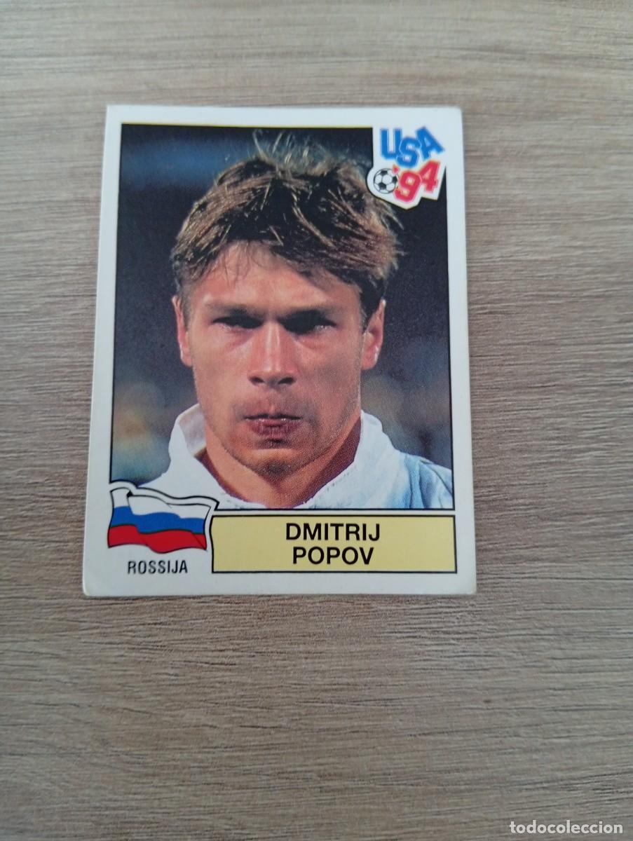 Football Stickers: DMITRIJ POPOV 119 RUSIA MUNDIAL USA 94 1994 SIN PEGAR NUNCA PEGADO