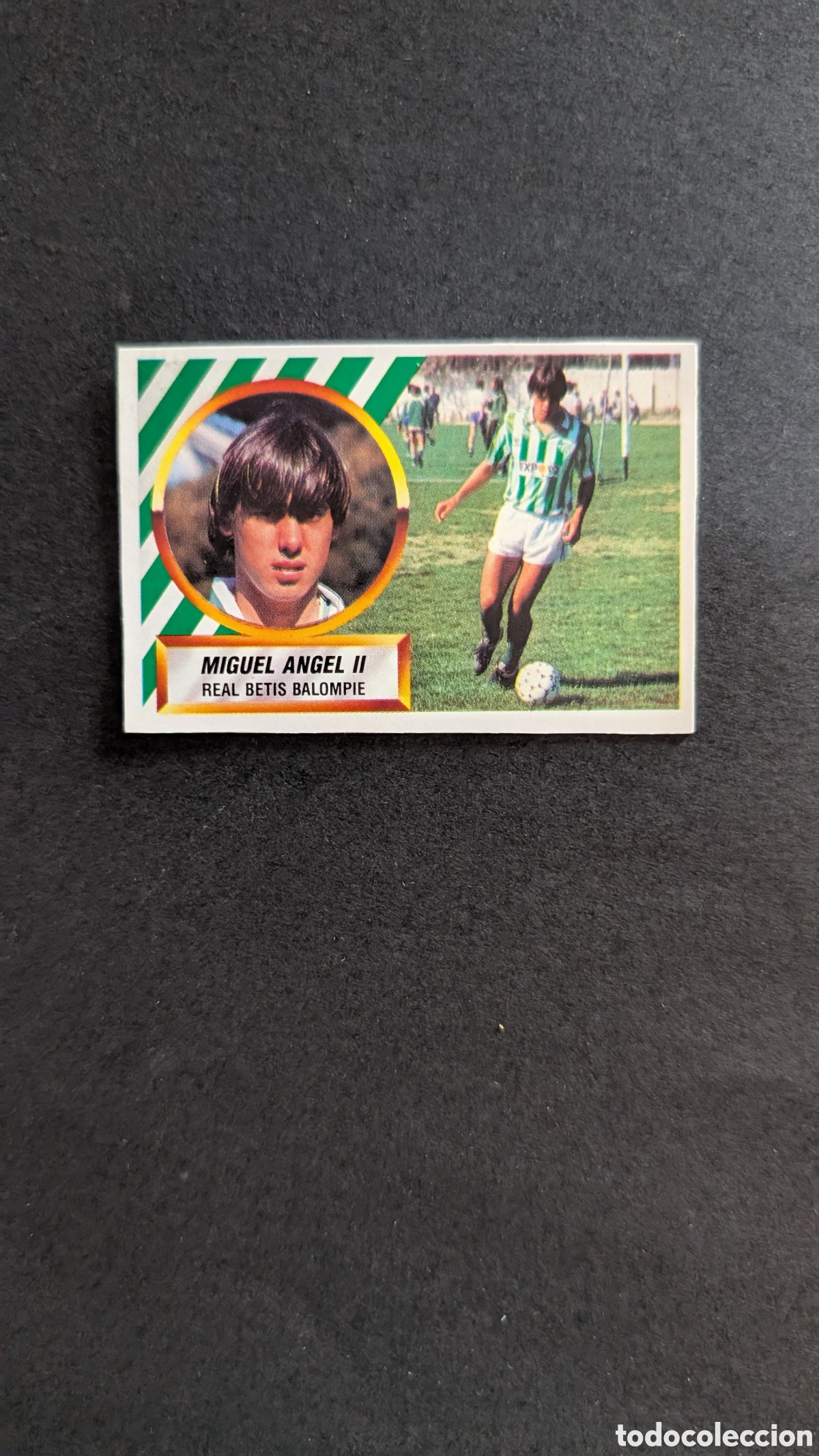Cromos de Futebol: MIGUEL ANGEL II BETIS COLOCA LIGA ESTE 1988/89 88 89 RECUPERADO RECORTADO