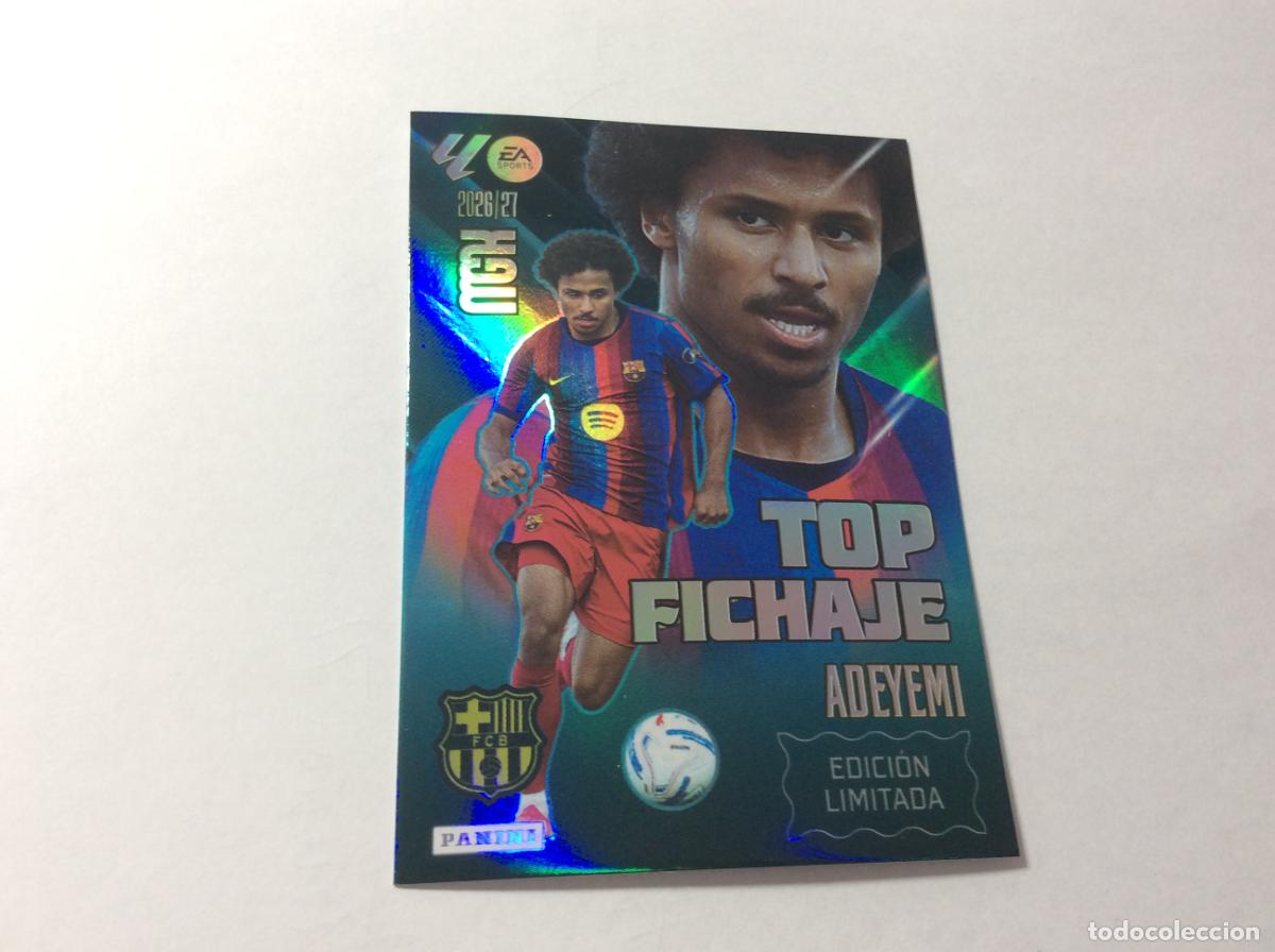 Football Stickers: Top Fichaje Adeyemi FC Barcelona MGK 2026/27 2026 2027 Panini