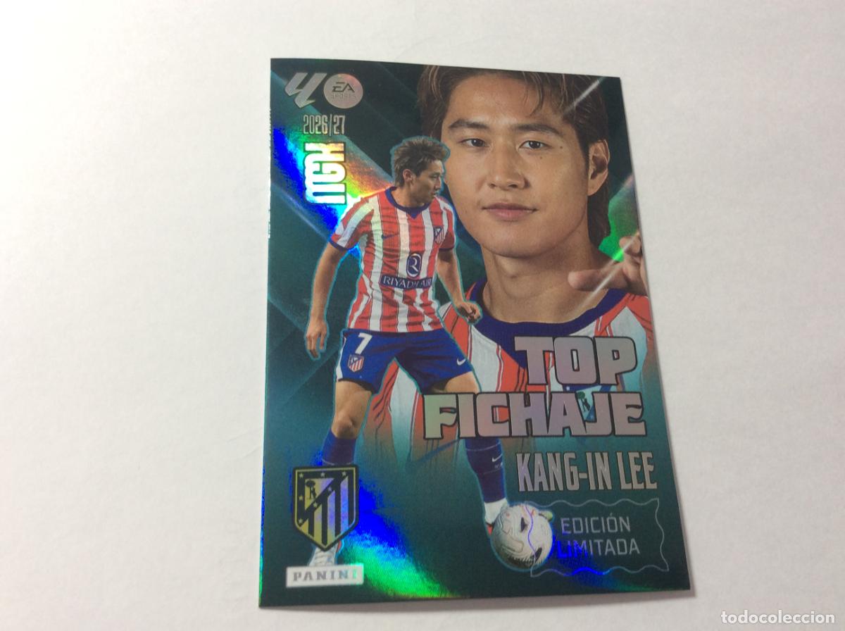 Cromos de f&uacute;tbol: Top Fichaje Kang-In Lee Atl&eacute;tico Madrid MGK 2026/27 2026 2027 Panini