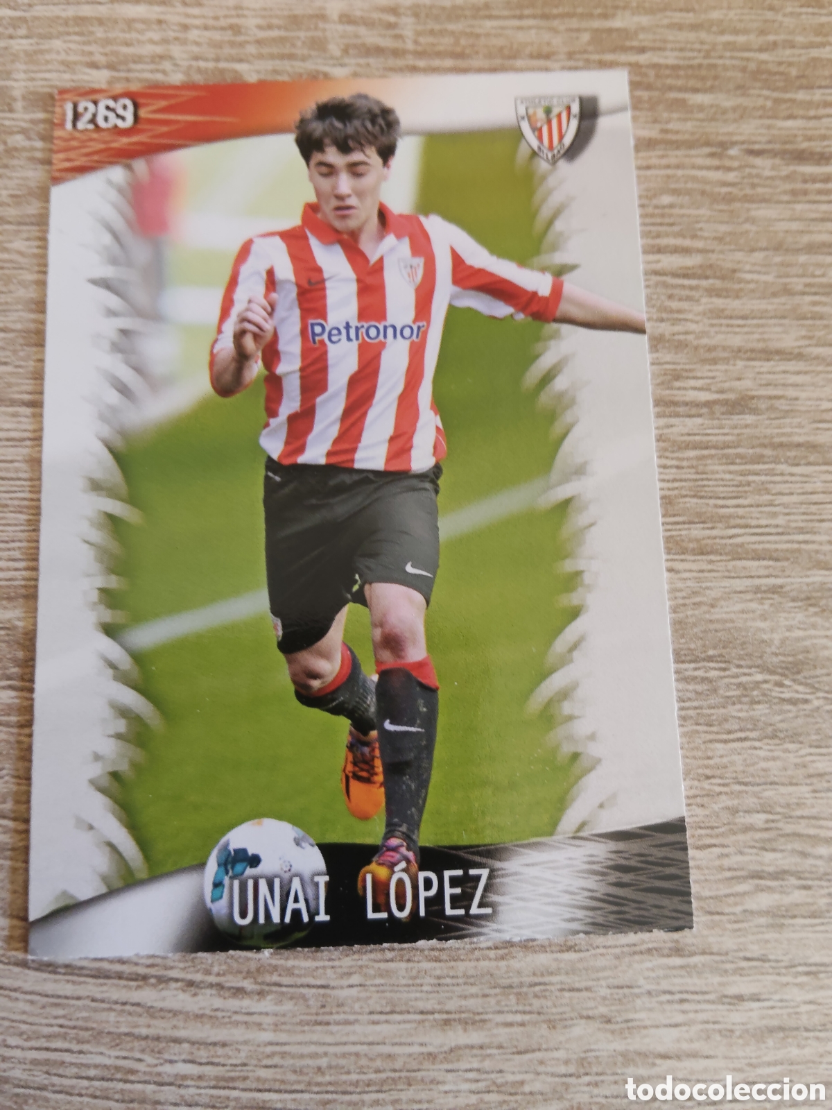 Cromos de f&uacute;tbol: Mundicromo las fichas de la liga 2014 1269 Unai L&oacute;pez Athletic de Bilbao