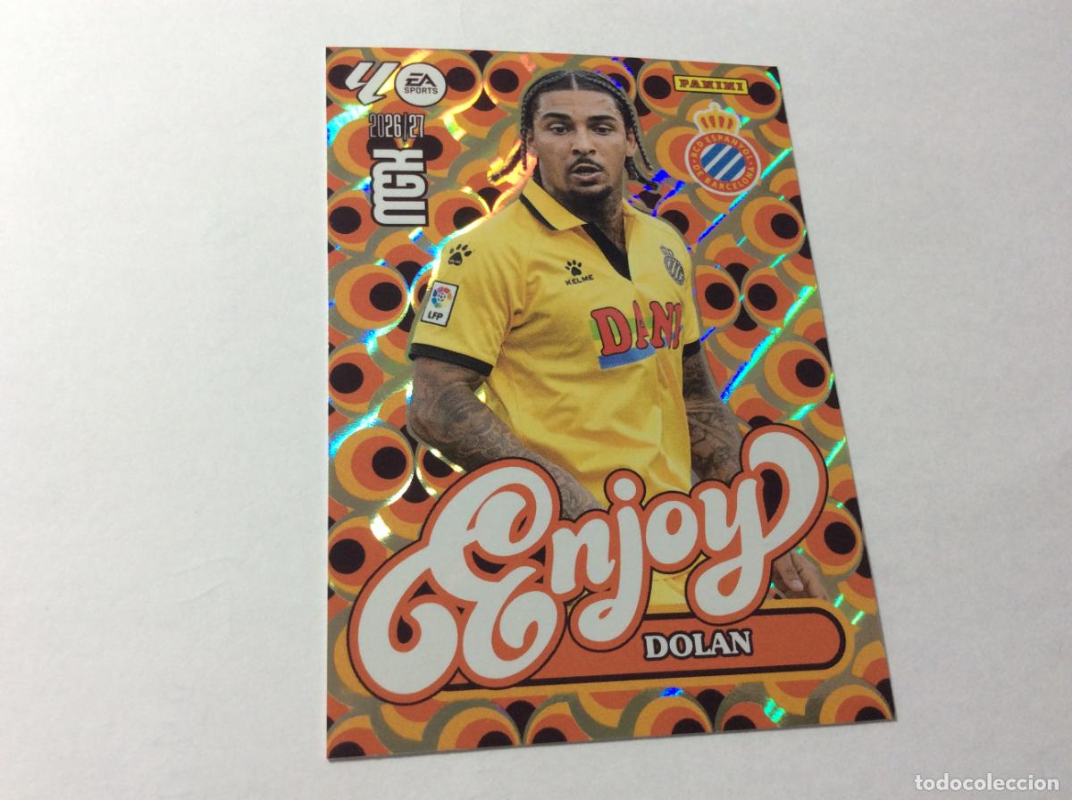Cromos de f&uacute;tbol: Enjoy Dolan RCD Espa&ntilde;ol Espanyol MGK 2026/27 2026 2027 Panini