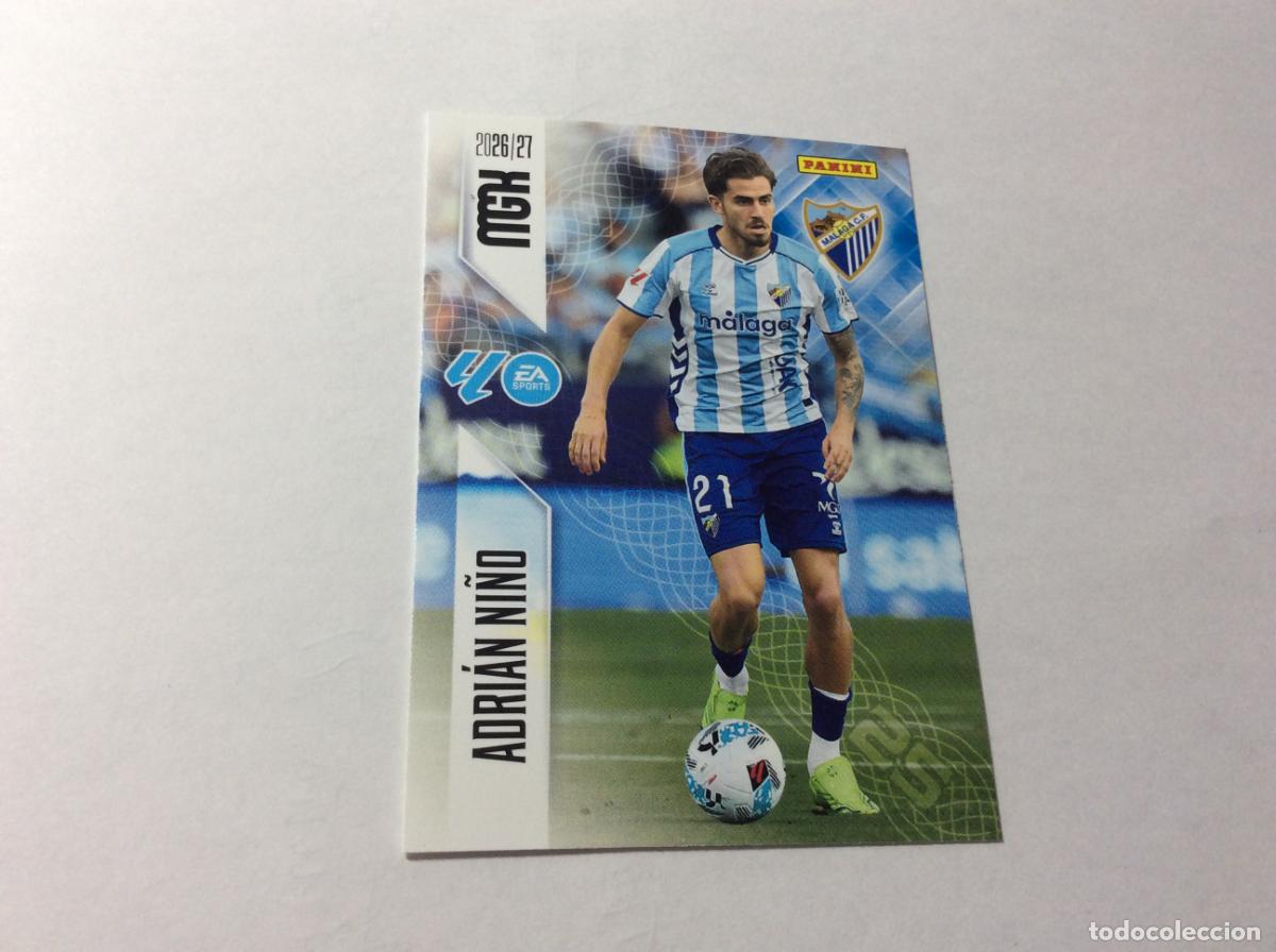 Figurine di Calcio: 250 Adri&aacute;n Ni&ntilde;o M&aacute;laga CF MGK 2026/27 2026 2027 Panini