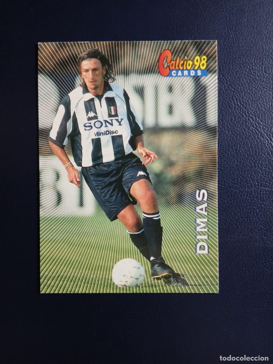 Figurine di Calcio: 40 Dimas - Juventus - Calcio Cards 98 - Panini - Calciatori 1997 1998