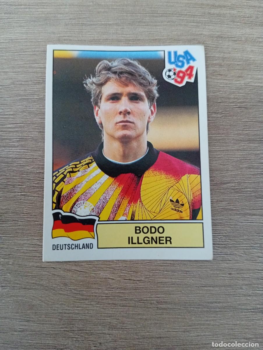 Fu&szlig;ball-Sticker: BODO ILLGNER 168 ALEMANIA MUNDIAL USA 94 1994 SIN PEGAR NUNCA PEGADO