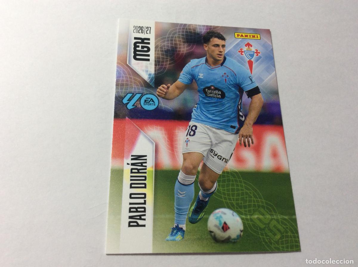 Figurine di Calcio: 123 Pablo Dur&aacute;n Celta Vigo MGK 2026/27 2026 2027 Panini