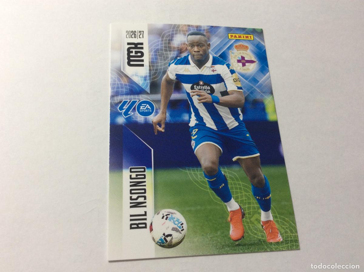 Figurine di Calcio: 144 Bil Nsongo Deportivo Coru&ntilde;a MGK 2026/27 2026 2027 Panini