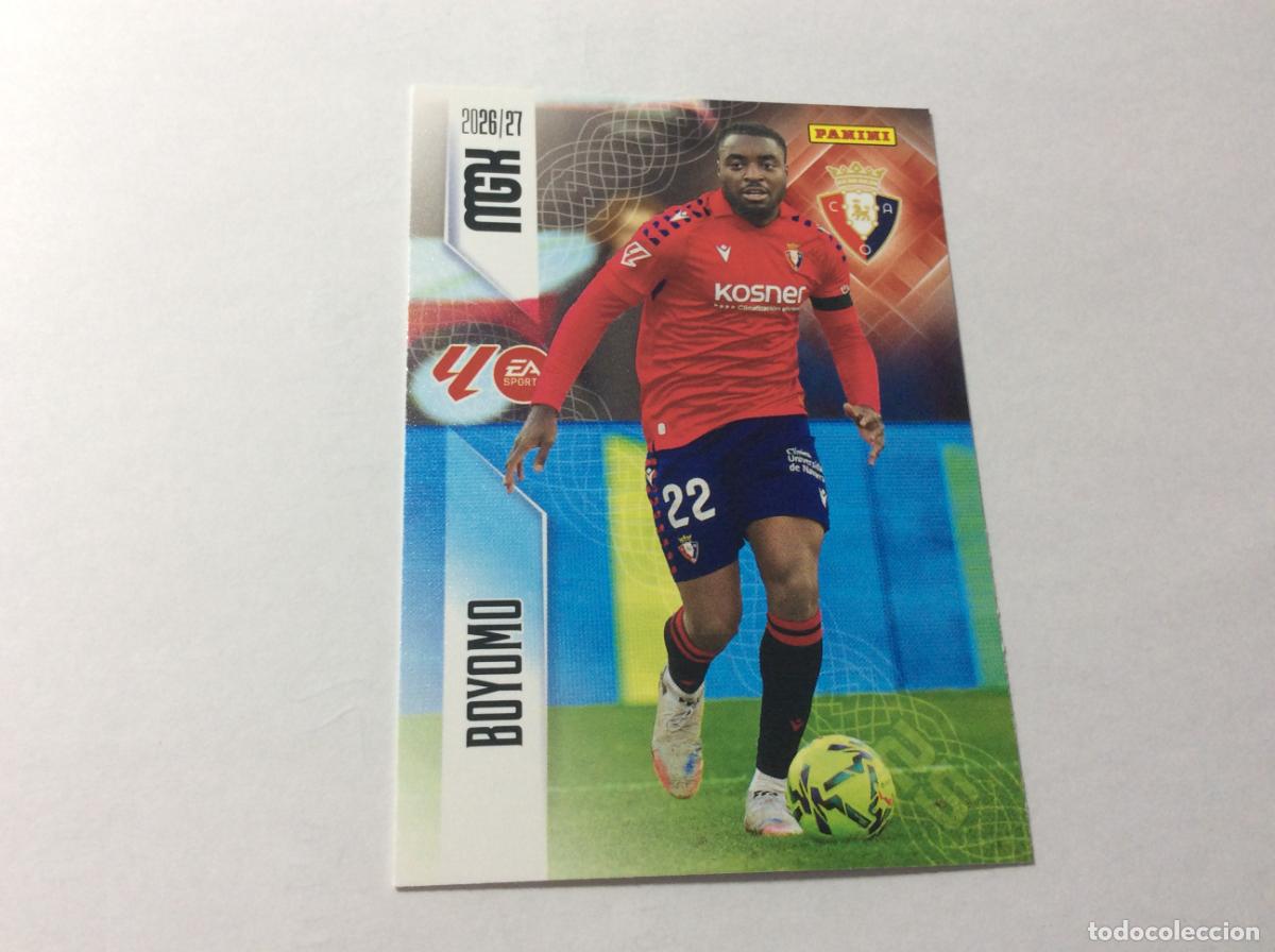 Figurine di Calcio: 257 Boyomo CA Osasuna MGK 2026/27 2026 2027 Panini