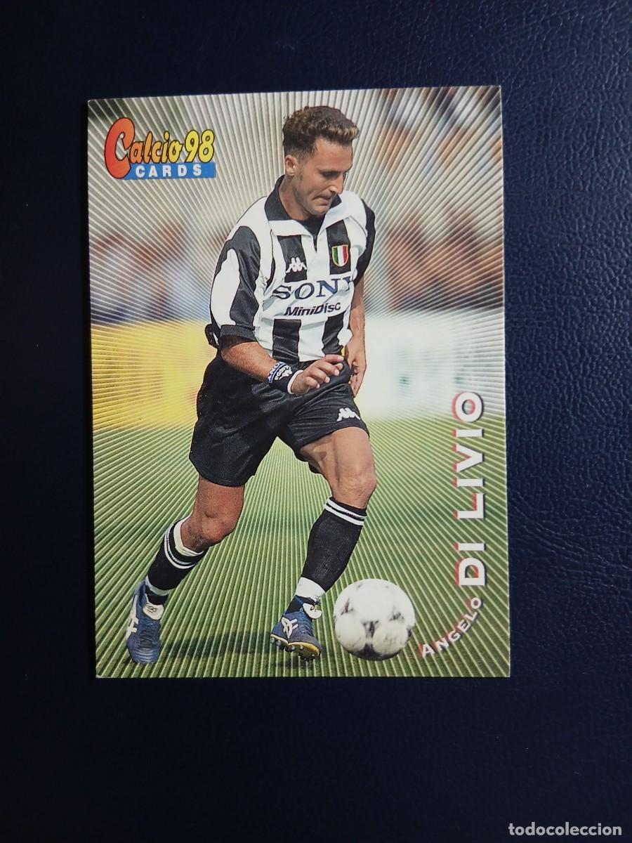 Figurine di Calcio: 96 Angelo Di Livio - Juventus - Calcio Cards 98 - Panini - Calciatori 1997 1998