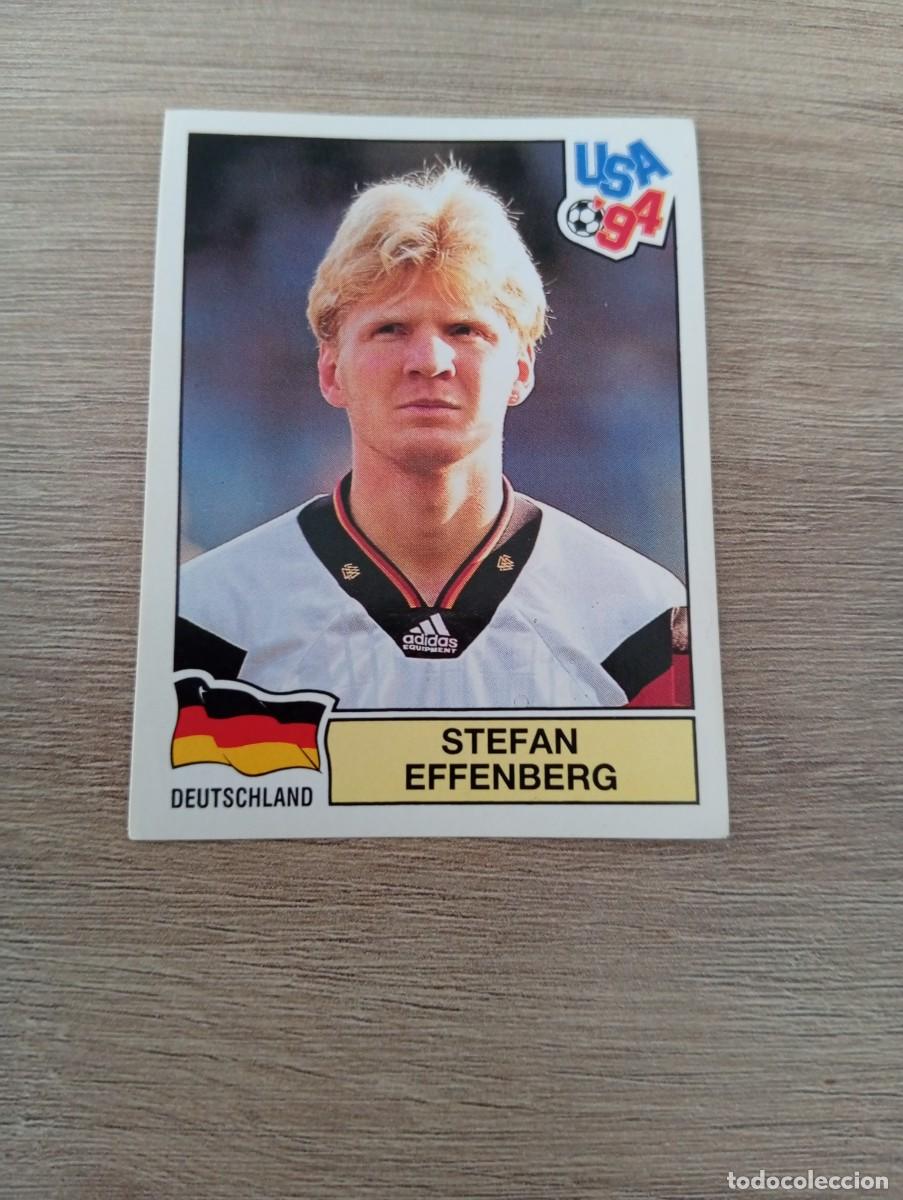 Fu&szlig;ball-Sticker: STEFAN EFFENBERG 176 ALEMANIA MUNDIAL USA 94 1994 SIN PEGAR NUNCA PEGADO