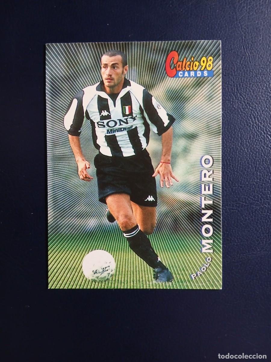 Fu&szlig;ball-Sticker: 60 Paolo Montero - Juventus - Calcio Cards 98 - Panini - Calciatori 1997 1998