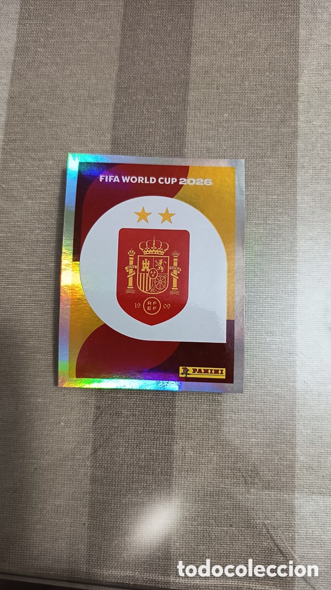 Cromos de Futebol: ESP 1 BIS ESCUDO ACTUALIZACI&Oacute;N REVISTA JUG&Oacute;N ESPA&Ntilde;A PANINI FIFA WORLD CUP 2026 ESPA&Ntilde;A SELECCI&Oacute;N