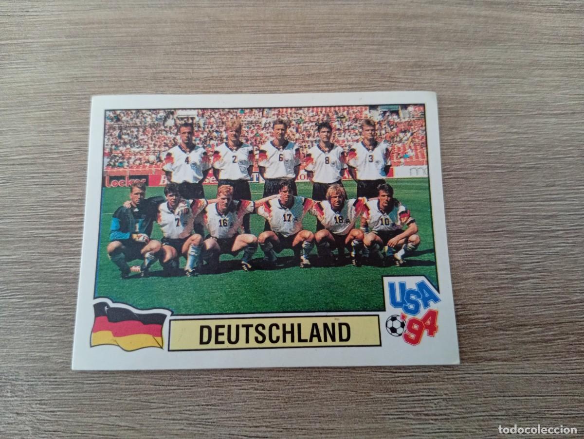 Figurine di Calcio: ALINEACION ALEMANIA 181 MUNDIAL USA 94 1994 SIN PEGAR NUNCA PEGADO