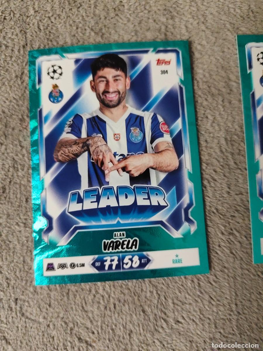 Cromos de f&uacute;tbol: 304 MATCH ATTAX 26/27 ALAN VARELA FC PORTO LEADER PARALELA AZUL RARE 2026 2027 TOPPS UCC AAU