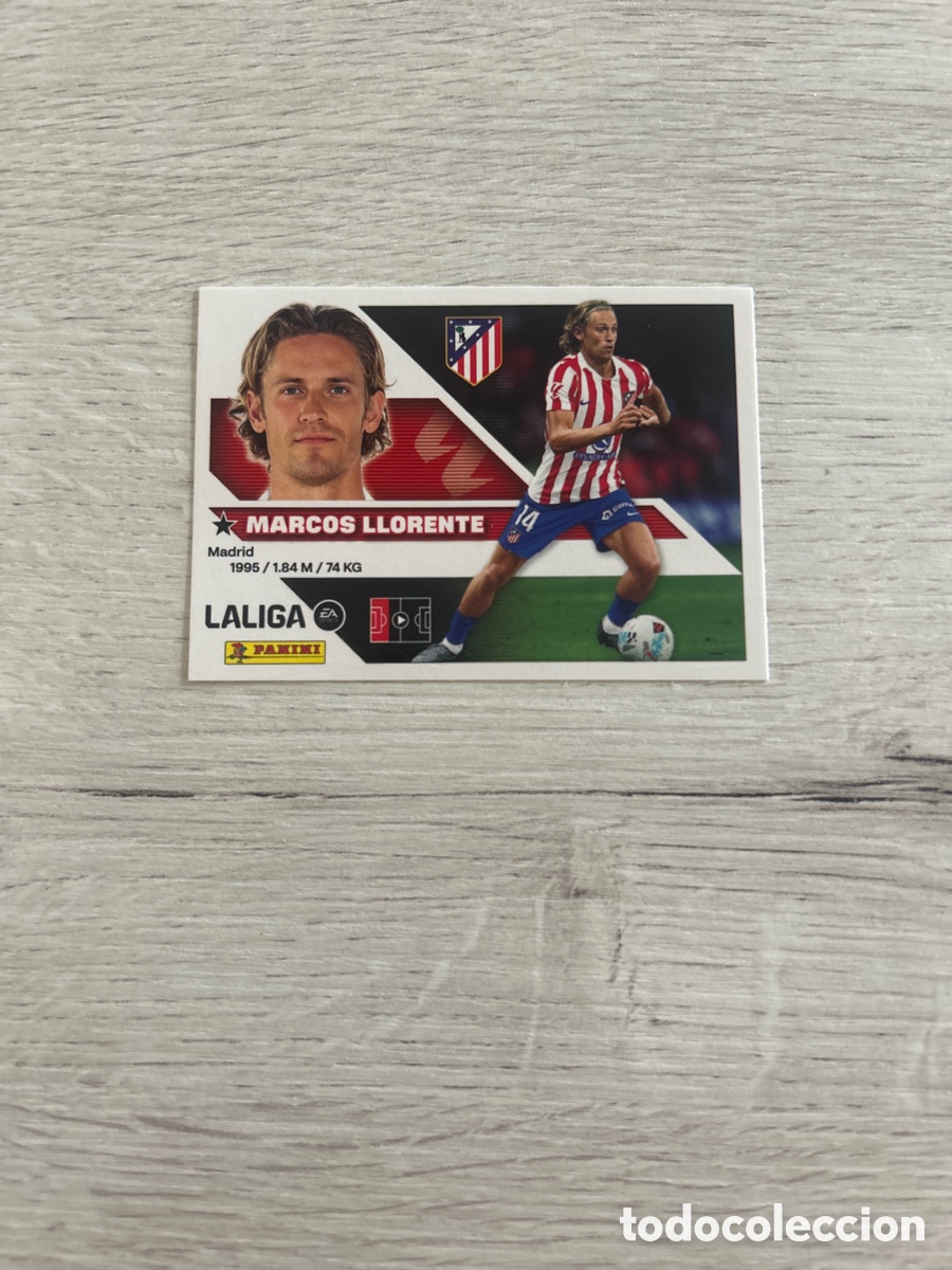 Cromos de f&uacute;tbol: Marcos Llorente 5 Atl&eacute;tico de Madrid Liga Este 2026/27 26-27 Panini