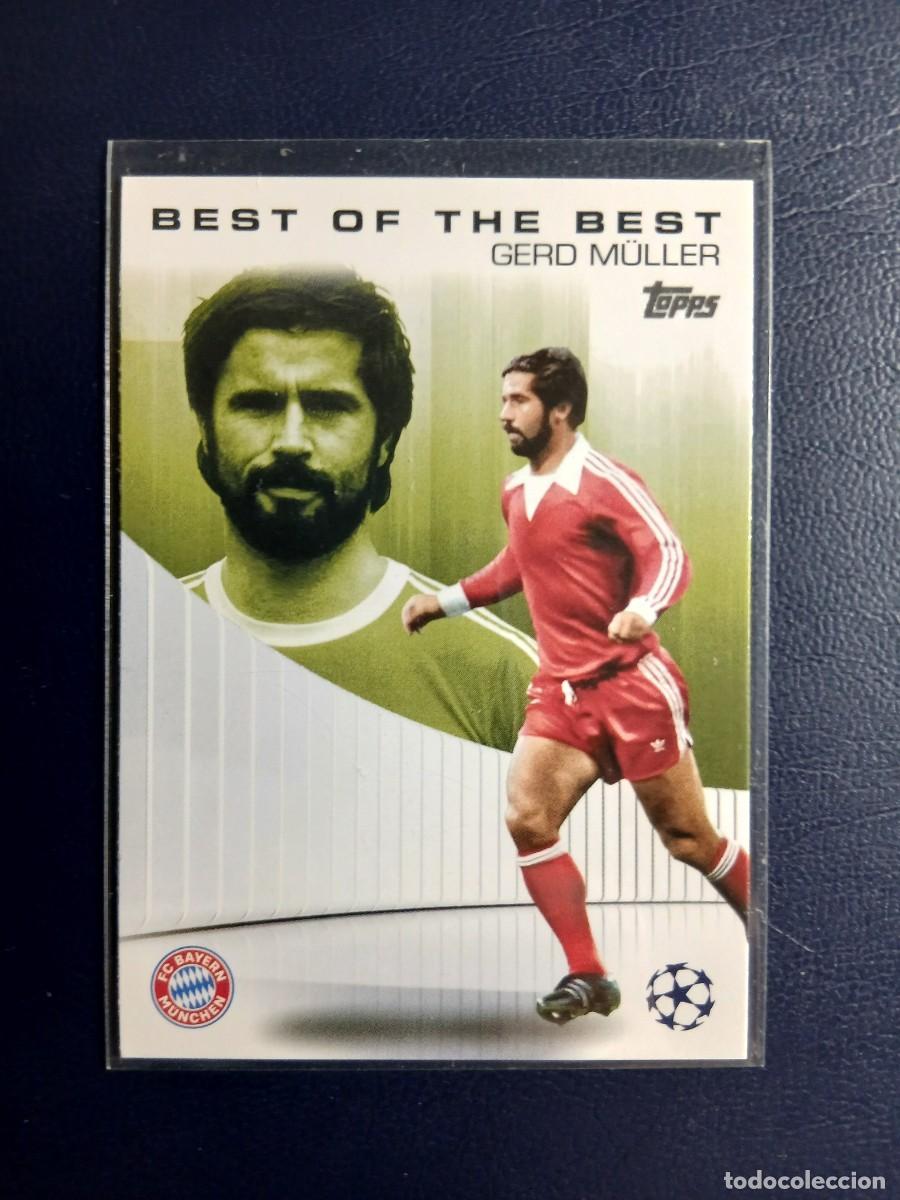 Cromos de f&uacute;tbol: BOTB-6 Gerd M&uuml;ller Best of the Best UCL Legends Bayern de Munich UEFA Clubs Competitions 24 25