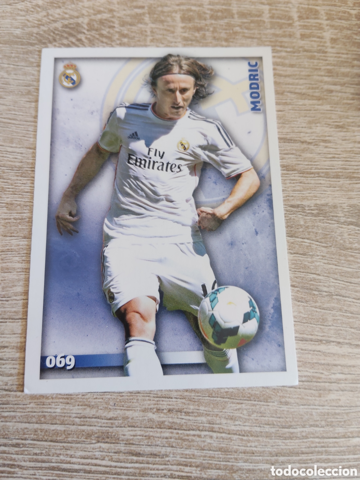 Cromos de f&uacute;tbol: Mundicromo las fichas de la liga 2015 69 Modric Real Madrid mate