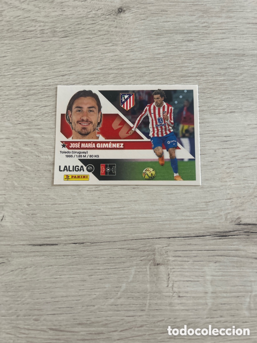 Cromos de f&uacute;tbol: Gim&eacute;nez 8B 8 B Atl&eacute;tico de Madrid Liga Este 2026/27 26-27 Panini