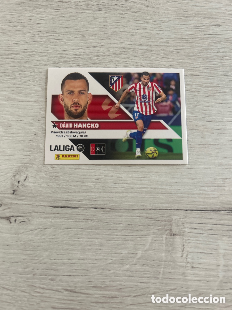 Cromos de f&uacute;tbol: Hancko 9 Atl&eacute;tico de Madrid Liga Este 2026/27 26-27 Panini
