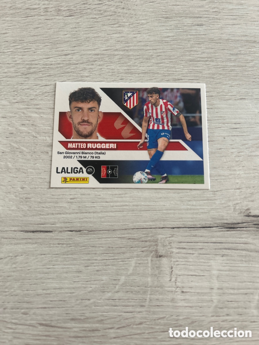 Cromos de f&uacute;tbol: Ruggeri 10 Atl&eacute;tico de Madrid Liga Este 2026/27 26-27 Panini